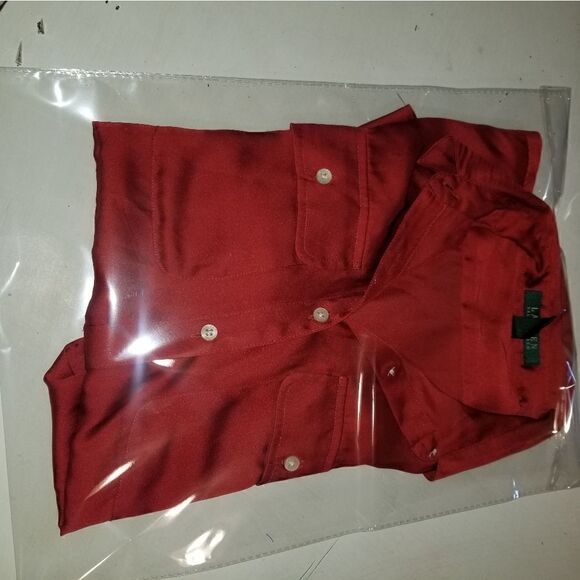 Vintage Ralph Lauren w/Pockets XS/P Button Up women's Shirt GC - Picture 9 of 16